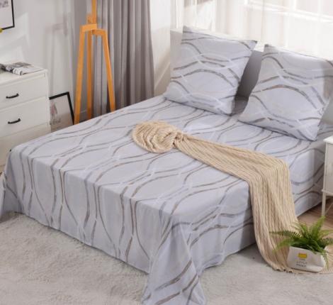 PCT-R-305 Простынь сатин на резинке печатная, 90x200