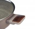 Сотейник с крышкой "AGNESS" 902-115 с антипригарным покрытием PFLUON MARBLE, 26*7,5 см