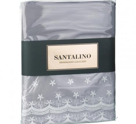 Постельное бельё SANTALINO &quot;ШАНТИЛЬИ&quot; серый, Евро (50x70-2шт.)