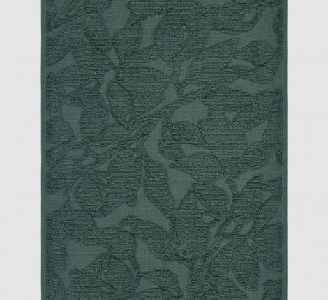 Полотенце махровое Arya 50х90 Leaves, Зеленый