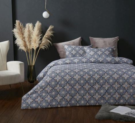 Постельное белье с одеялом "Kazanov.A." Аскания (капучино) Велюр/Egypt Cotton, Семейный