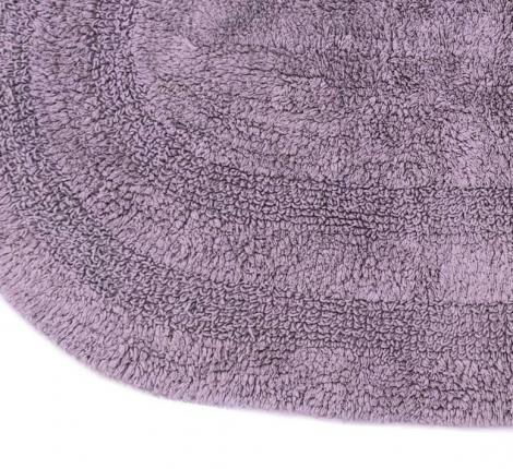 Набор махровых ковриков &quot;Sofi de Marko&quot; IRBIS (темный фиолет), 60х100+50х50 овальный