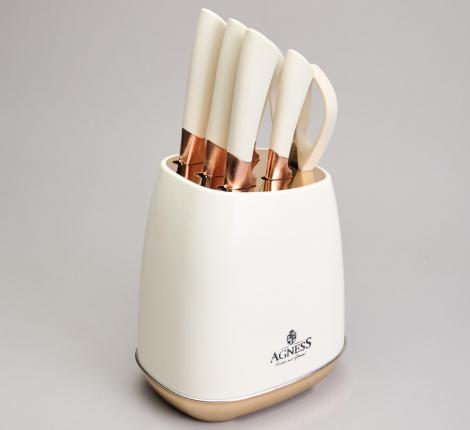 Набор ножей "AGNESS" 911-785, 7 предметов