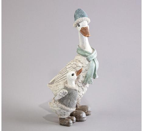 Статуэтка "ГУСИ" 121-104, 14,5*13,5*27,5 см