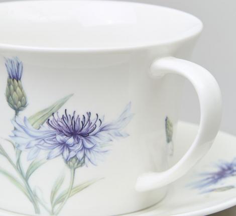 Чайная пара "ВАСИЛЬКИ" 760-838, 250 мл