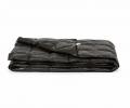 Дорожный плед пуховый с подушкой "TRAVEL PLAID&PILLOW GRASS BLACK", 140х200
