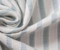 Постельное белье с одеялом "Kazanov.A." Stripe Muslin (голубое серебро), 1,5 спальный