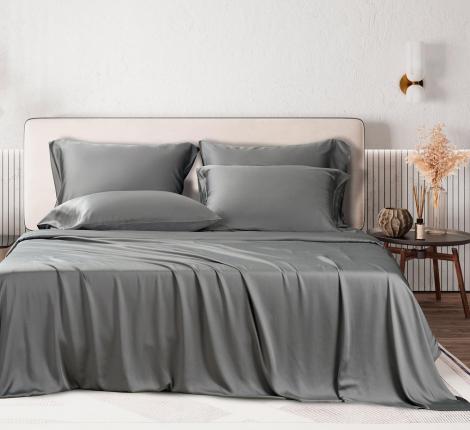 Постельное бельё Sharmes "Bamboo" Семейный, серый