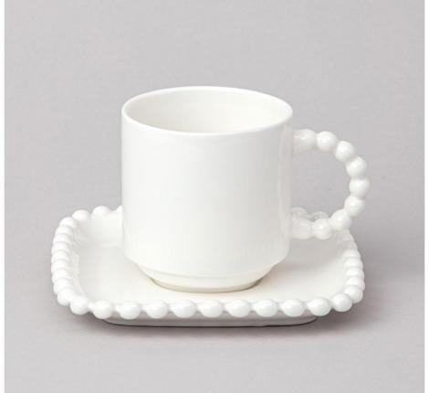 Чайный набор "PEARL"  на 4 персоны, 8 предметов (220 мл)