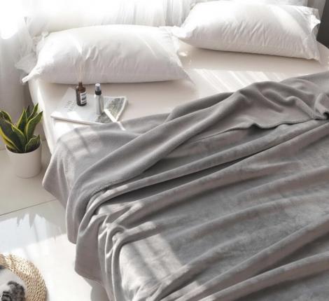 Плед "Sofi de Marko" София (серая1) Велсофт, 160х220