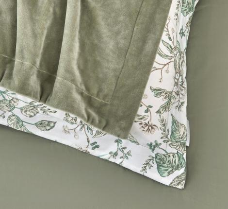 Постельное белье "Sofi de Marko" Джули №2 Велюр/Сатин, Евро