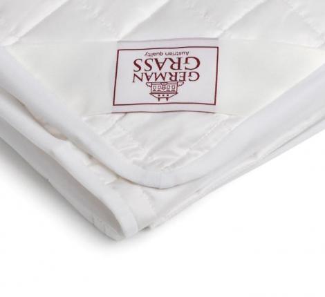 Наматрасник с сетчатой юбкой "COTTONWASH GRASS" Сатин, 90x200x40