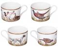 Чайный набор "ОХОТА" 590-737 на 2 персоны, 4 предмета (300 мл)
