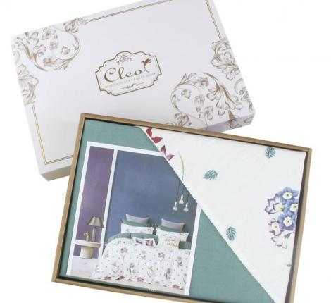 Постельное белье "Cleo" Satin de Luxe 15/0090-SK Сатин, 1,5 спальный