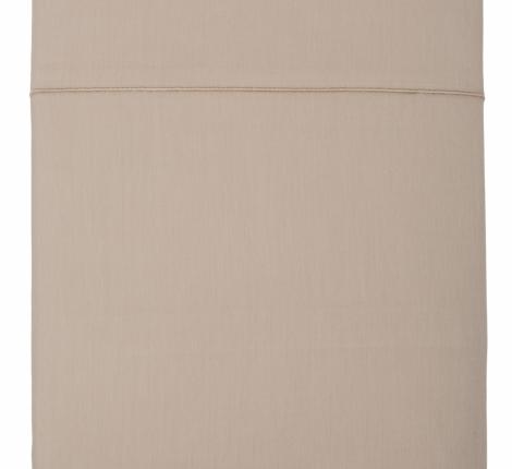 Простынь "Blanc des Vosges" сатин-делюкс, 180х290 chanvre (бежевый)