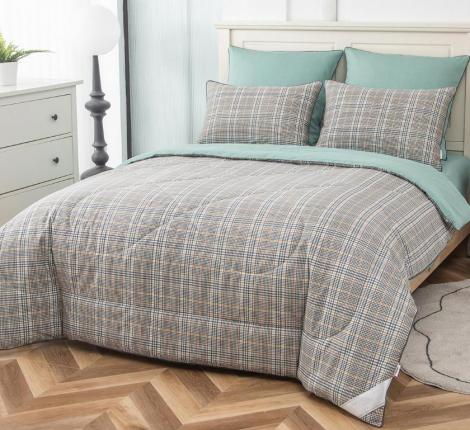 Постельное белье с одеялом "Sofi de Marko" Ришелье №33 Сатин, 1,5 спальный