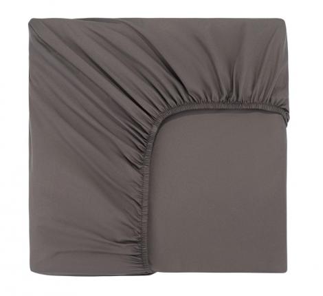 Простыня на резинке "Sofi de Marko" Трисс (стоун) Полисатин, 160х200х20