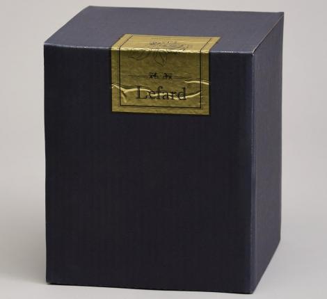 Блюдо с крышкой на ножке "BOHEMA" AMBER, диаметр 11,5 см