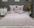 Постельное белье с одеялом "Kazanov.A." Шеффилд (лаванда жемчуг пудра) Сатин, Евро