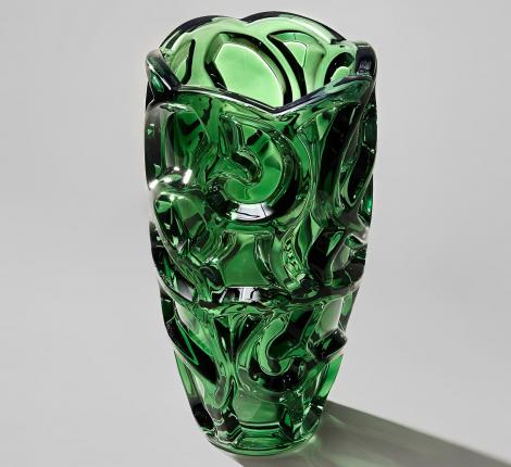 Ваза "ELEGIA" EMERALD, 15*29,8 см