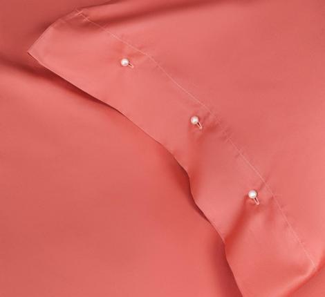 Наволочка "Sofi de Marko" Premium Mako (коралл), 50х70