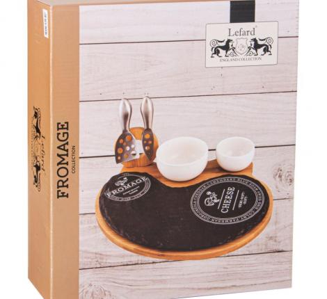 Набор для сыра "FROMAGE" 6 предметов, 33*28,2*1,5 см