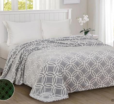 Плед светящийся "Cleo" БАМБУК НЕОН 180/017-PBN Велсофт, 180х200