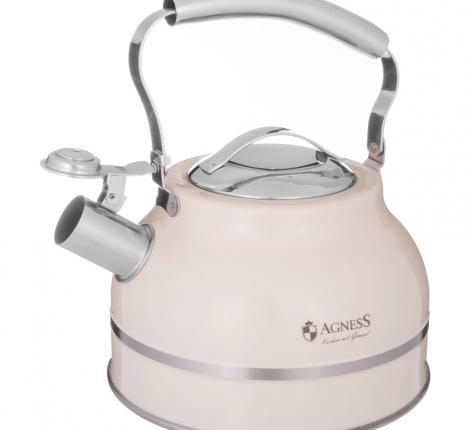 Чайник со свистком "AGNESS" 914-301, 2,7 л