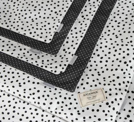 Постельное белье с одеялом "Kazanov.A." Прима (жемчуг графит) Сатин, Евро