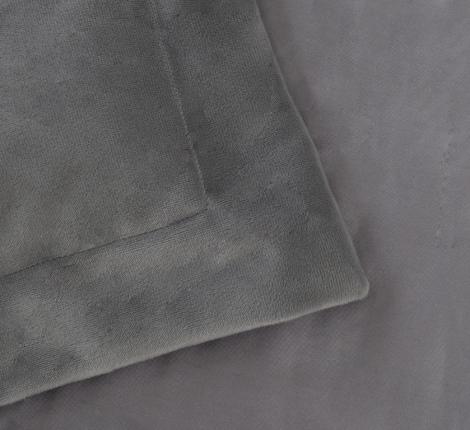 Постельное белье с одеялом "Sofi de Marko" Энрике (серый-м) Велюр, Семейный