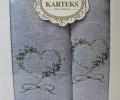 Набор махровых полотенец &quot;KARTREKS&quot; 2шт (50х90, 70х140) ROMANTIK 57.009
