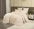 Постельное белье с одеялом "Kazanov.A." Lindor Fluffy (кремовый) Велюр/Egypt Cotton, Евро