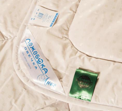 Одеяло всесезонное ОВЕЧКА Люкс, 140х205м