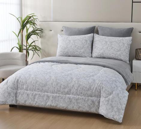 Постельное белье с одеялом "Sofi de Marko" Роберто №36 Велюр/Сатин, Евро