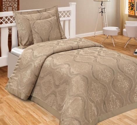 Покрывало гобеленовое "Maison D'or" KABARTMA 180х240, коричневый