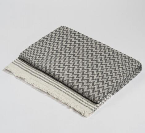 Плед "ELISA" темно-серый, 170Х210