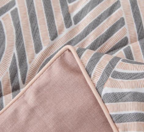 Постельное белье с одеялом "Sofi de Marko" Ришелье №44 Сатин, Семейный