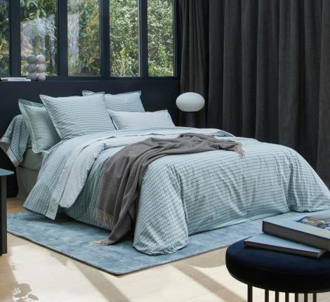 Постельное бельё "Blanc des Vosges"  DANDY SABLE перкаль, Евро