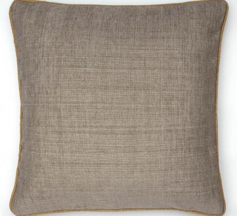 Подушка декоративная "MARBELLA" 40х40, коричнево-серый