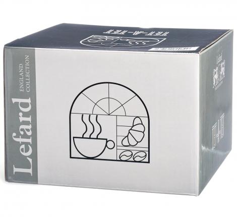 Чайный набор "TET-A-TET" 416-103 на 2 персоны, 4 предмета (300 мл)