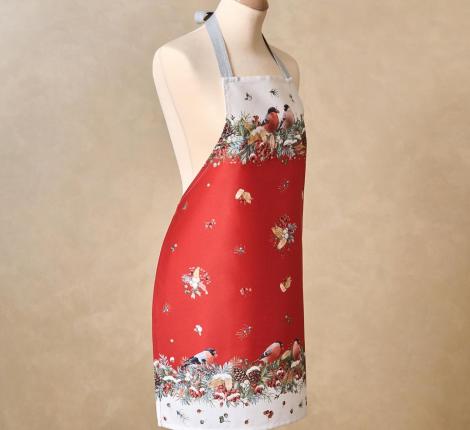 Фартук с пропиткой "МОРОЗКО.СНЕГИРИ", 60х70 см