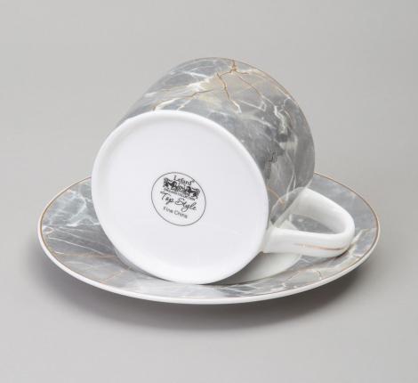 Чайный набор "TOP STYLE" 165-566 на 6 персон, 12 предметов (250 мл)