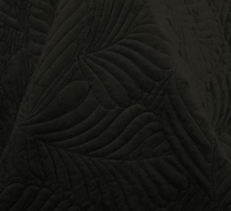 Покрывало из вареного бархата "KARTEKS" 04, 230х250 (антрацит)