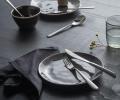 Набор столовых приборов "CENTURY" ANTHRACITE 107 на 6 персон, 24 предмета