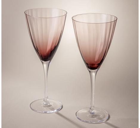 Набор бокалов для вина 2 штуки "MIRAGE" PURPLE, 410 мл