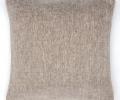 Подушка декоративная "SPLENDID" 40х40, бежево-серый (кант в елочку)