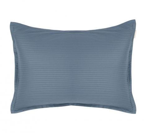Наволочка "Sofi de Marko" Тиффани (серо-голубая) Страйп Сатин, 50х70
