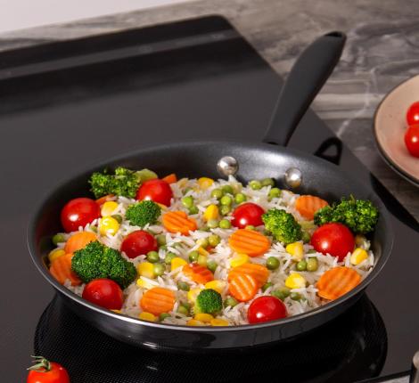 Сковорода AGNESS "IRON CHEF", диаметр 22 см