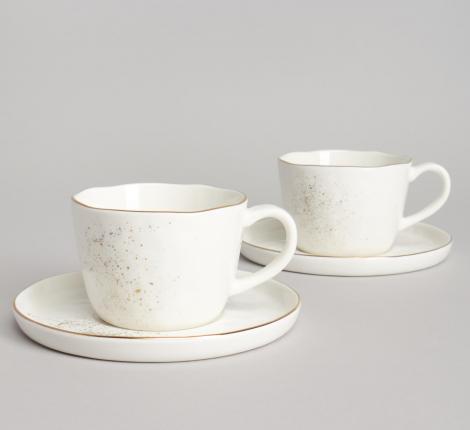 Чайный набор "GOLD" на 2 персоны, 4 предметов (200 мл)