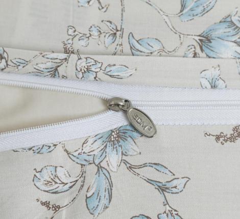 Постельное белье с одеялом "Sofi de Marko" Ришелье №62 Сатин, 1,5 спальный